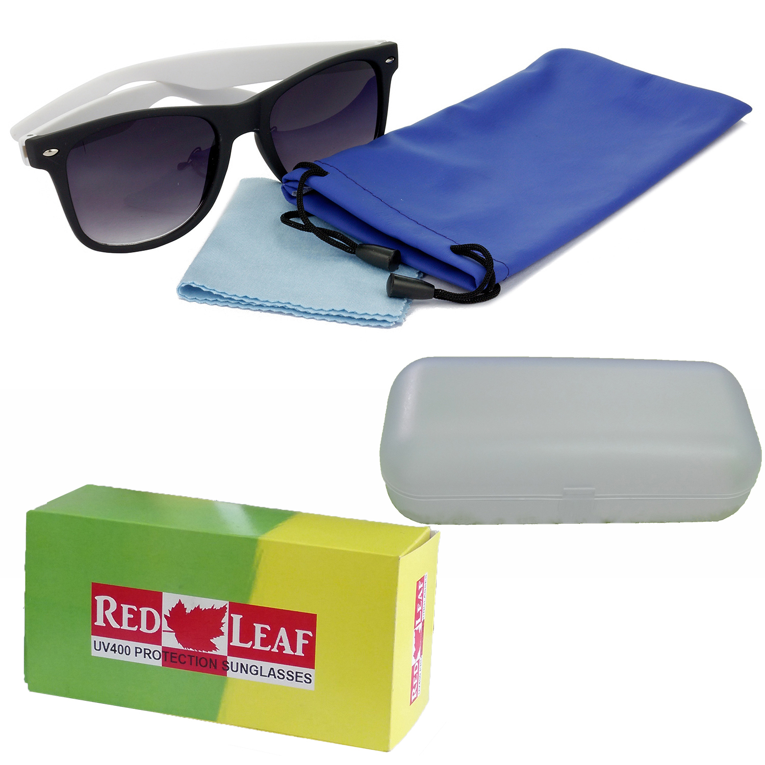 Hrinkar Gradient & UV Protection Classy Grey Rectangular Shades For Men & Women - HRS29 - Image 4