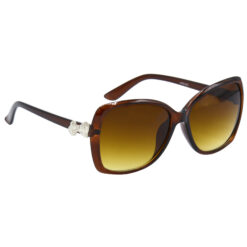 Hrinkar Gradient & UV Protection Classy Brown Over-sized Goggles For Women - HRS305-BWN-CLR