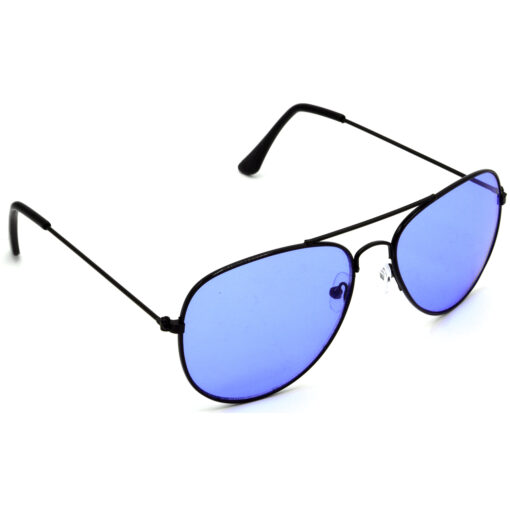 Hrinkar UV Protection Stylish Blue Pilot Goggles For Men & Women - HRS31