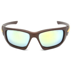 Alternative view of Hrinkar Mirrored & UV Protection Modish Silver Sports Shades For Men - HRS313-BWN-GLD