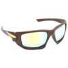 Hrinkar Mirrored & UV Protection Modish Silver Sports Shades For Men - HRS313-BWN-GLD