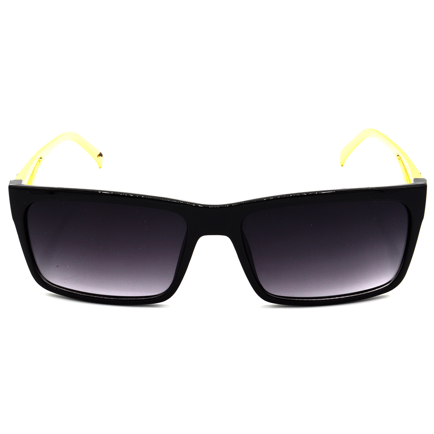 Hrinkar Gradient & UV Protection Elegant Grey Rectangular Shades For Men & Women - HRS317-BK - Image 2