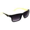 Hrinkar Gradient & UV Protection Elegant Grey Rectangular Shades For Men & Women - HRS317-BK