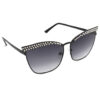 Hrinkar Gradient & UV Protection Modish Multicolor Cat-eye Goggles For Women - HRS330-BK-GRY