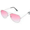 Hrinkar Gradient & UV Protection Classy Red Pilot Goggles For Men & Women - HRS36