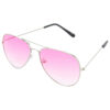 Hrinkar Gradient & UV Protection Stylish Pink Pilot Shades For Men - HRS37