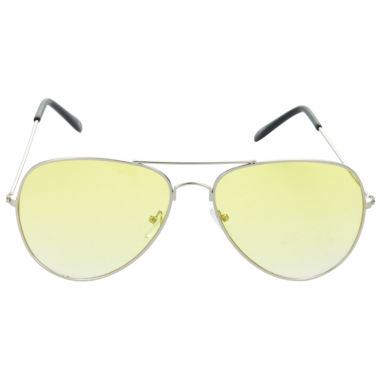Hrinkar Gradient & UV Protection Modish Yellow Pilot Sunglasses For Men - HRS38 - Image 2