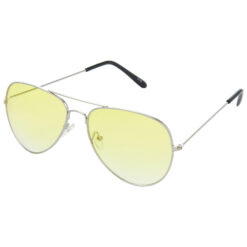 Hrinkar Gradient & UV Protection Modish Yellow Pilot Sunglasses For Men - HRS38