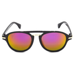 Alternative view of Hrinkar Mirrored & UV Protection Trendy Pink Rectangular Goggles For Men & Women - HRS415