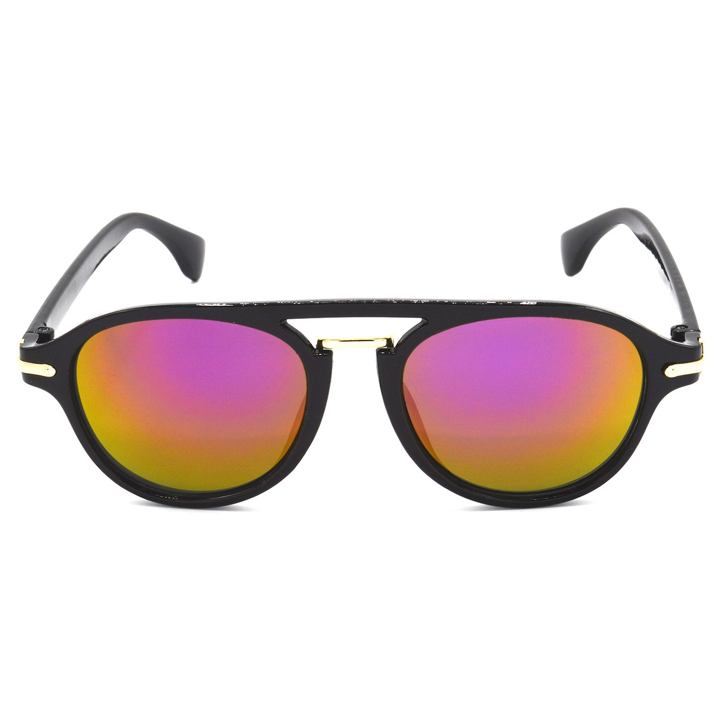 Hrinkar Mirrored & UV Protection Trendy Pink Rectangular Goggles For Men & Women - HRS415 - Image 2