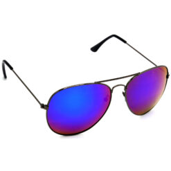 Hrinkar Mirrored & UV Protection Trendy Pink Pilot Shades For Men & Women - HRS431
