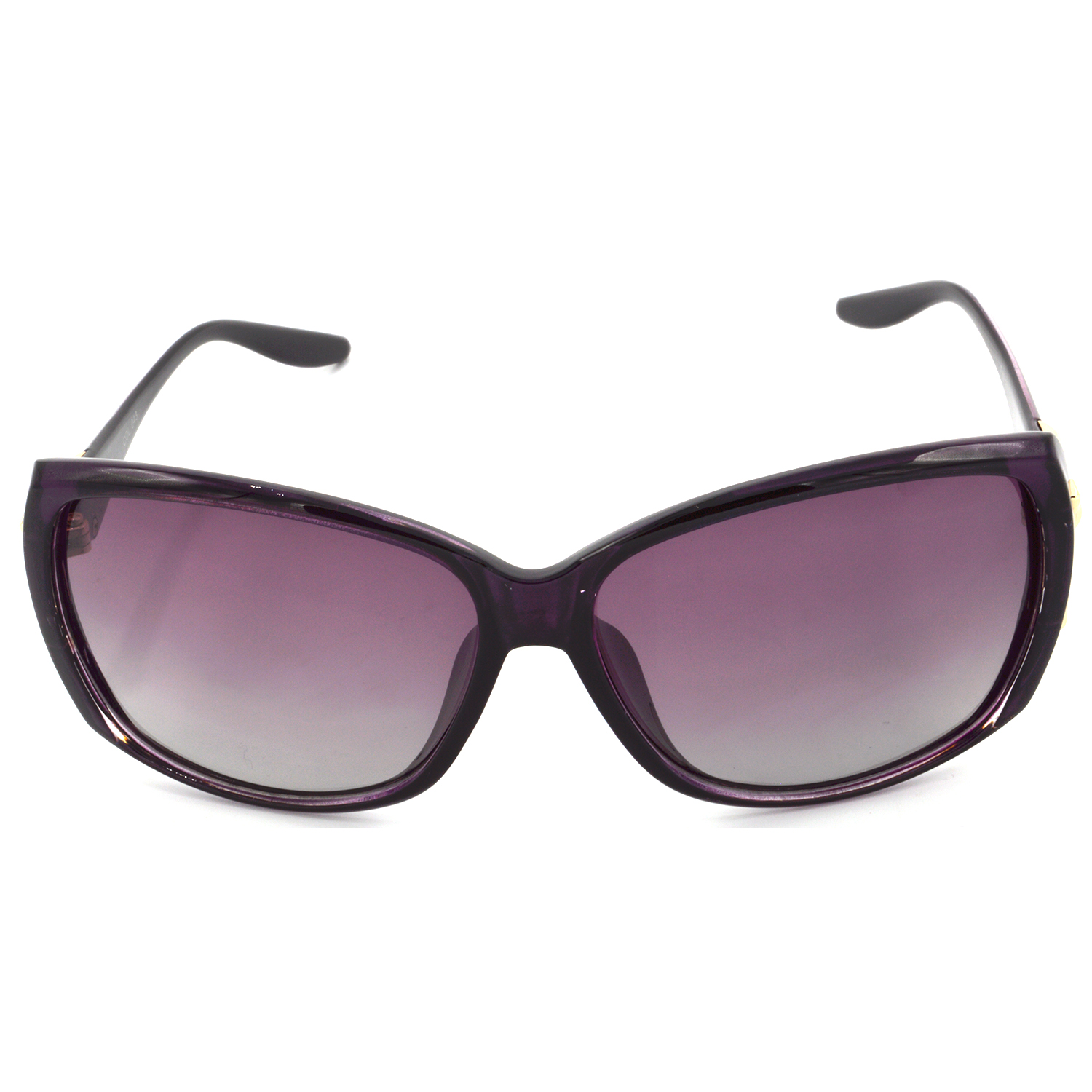 Hrinkar Polarized & UV Protection Elegant Pink Rectangular Sunglasses For Women - HRS436-PRPL-RD - Image 2