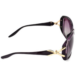 Hrinkar Polarized & UV Protection Elegant Pink Rectangular Sunglasses For Women - HRS436-PRPL-RD - Image 3