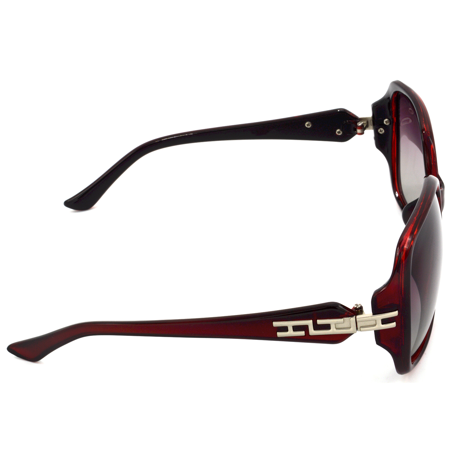 Hrinkar Polarized & UV Protection Modish Pink Rectangular Goggles For Women - HRS437-RD-RD - Image 2