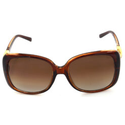 Hrinkar Polarized & UV Protection Trendy Brown Rectangular Sunglasses For Women - HRS438-BWN-BWN - Image 2