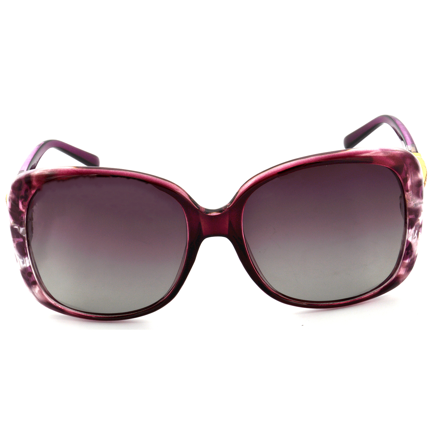 Hrinkar Polarized & UV Protection Classy Pink Rectangular Goggles For Women - HRS438-PRPL-RD - Image 2