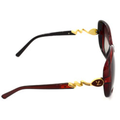 Hrinkar Polarized & UV Protection Modish Pink Rectangular Sunglasses For Women - HRS438-RD-PNK - Image 3