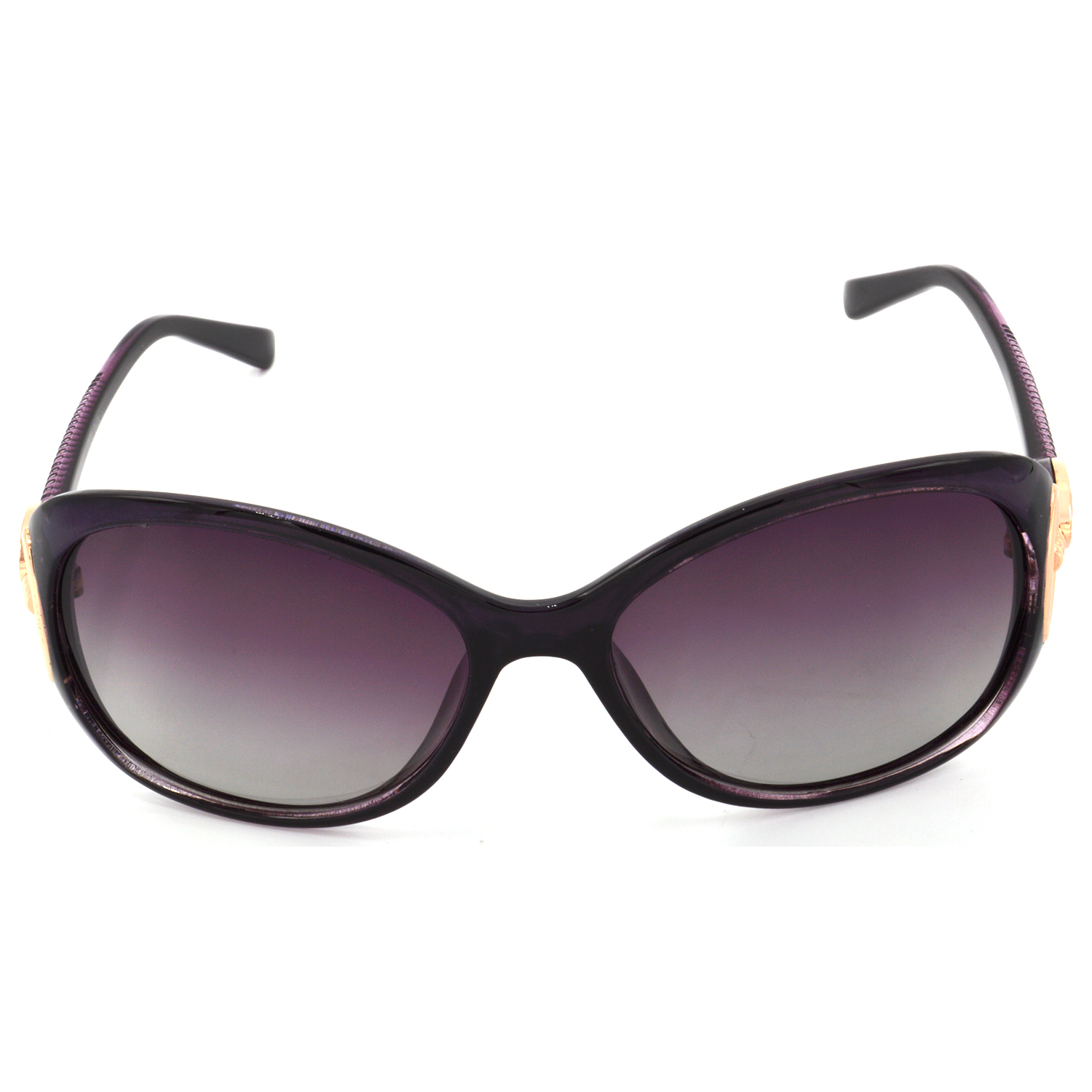 Hrinkar Polarized & UV Protection Trendy Pink Rectangular Shades For Women - HRS439-PRPL-PNK - Image 3