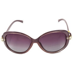 Alternative view of Hrinkar Polarized & UV Protection Modish Pink Rectangular Shades For Women - HRS440-GRY-PNK