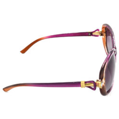 Hrinkar Polarized & UV Protection Elegant Pink Rectangular Sunglasses For Women - HRS440-PRPLBWN-PNK - Image 3
