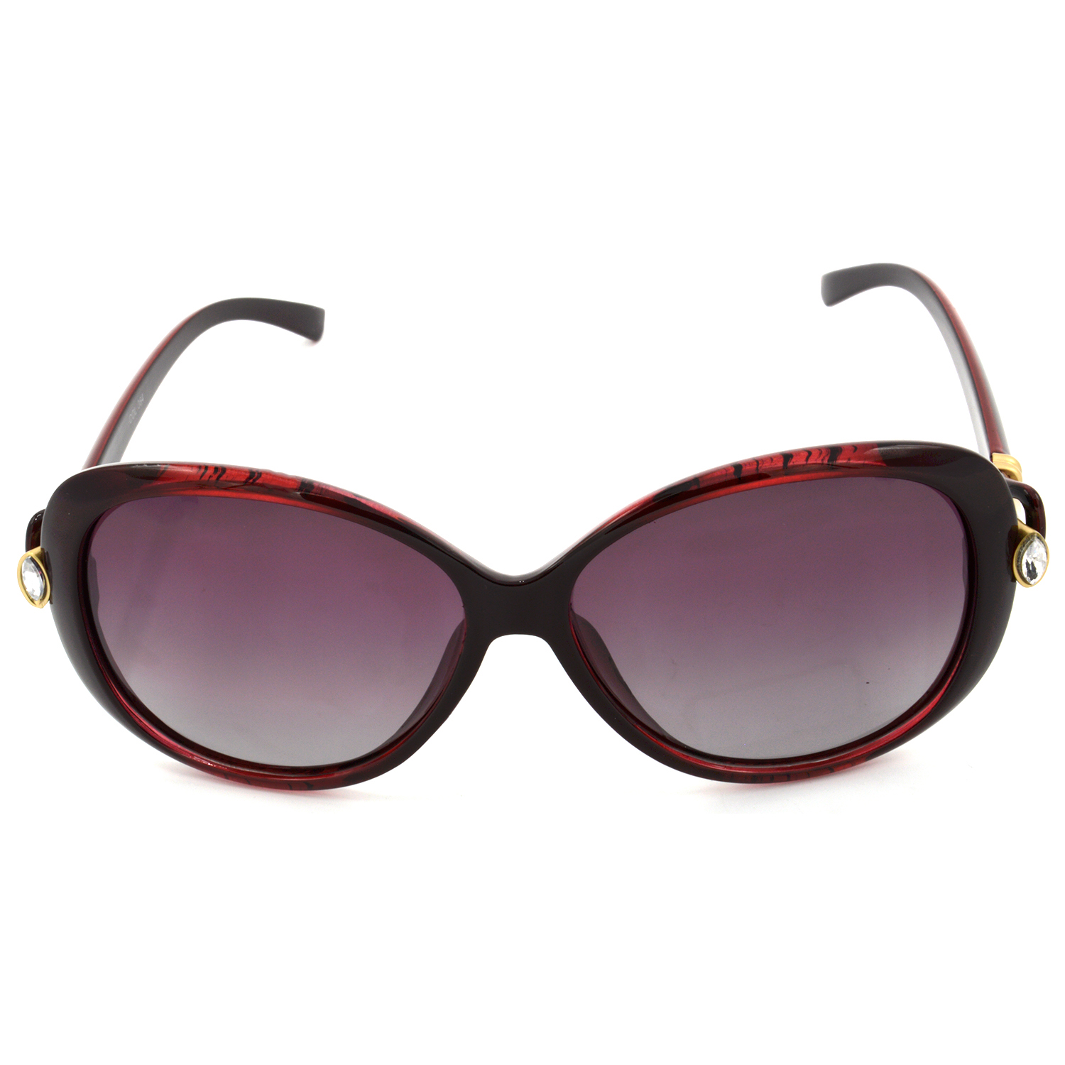 Hrinkar Polarized & UV Protection Trendy Pink Rectangular Goggles For Women - HRS440-RD-PNK - Image 2