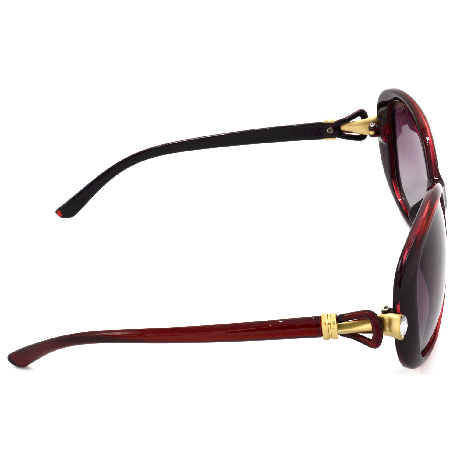 Hrinkar Polarized & UV Protection Trendy Pink Rectangular Goggles For Women - HRS440-RD-PNK - Image 3