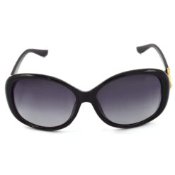 Hrinkar Polarized & UV Protection Classy Grey Rectangular Shades For Women - HRS441-BK-GRY - Image 2
