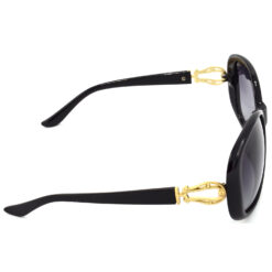 Hrinkar Polarized & UV Protection Classy Grey Rectangular Shades For Women - HRS441-BK-GRY - Image 3