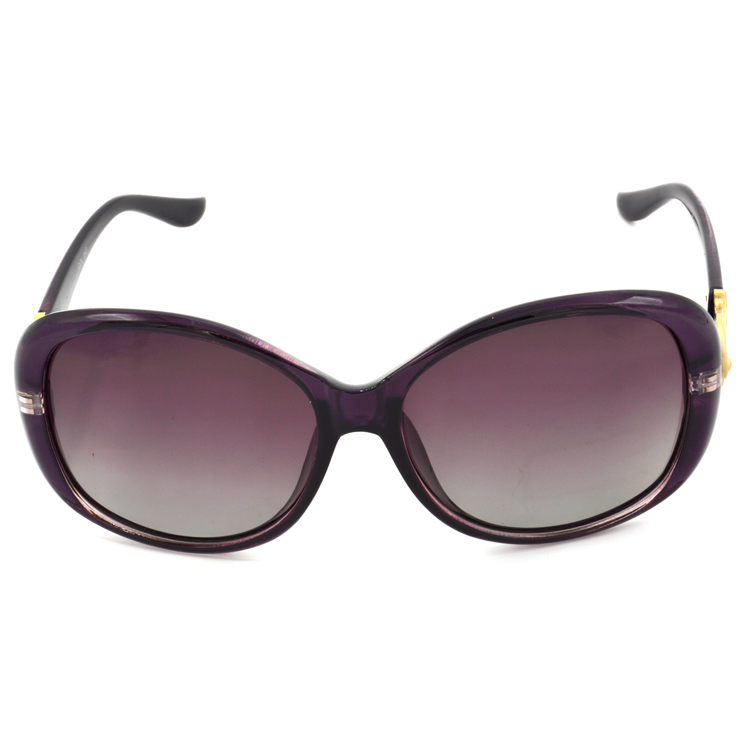 Hrinkar Polarized & UV Protection Stylish Pink Rectangular Sunglasses For Women - HRS441-PRPL-PNK - Image 2