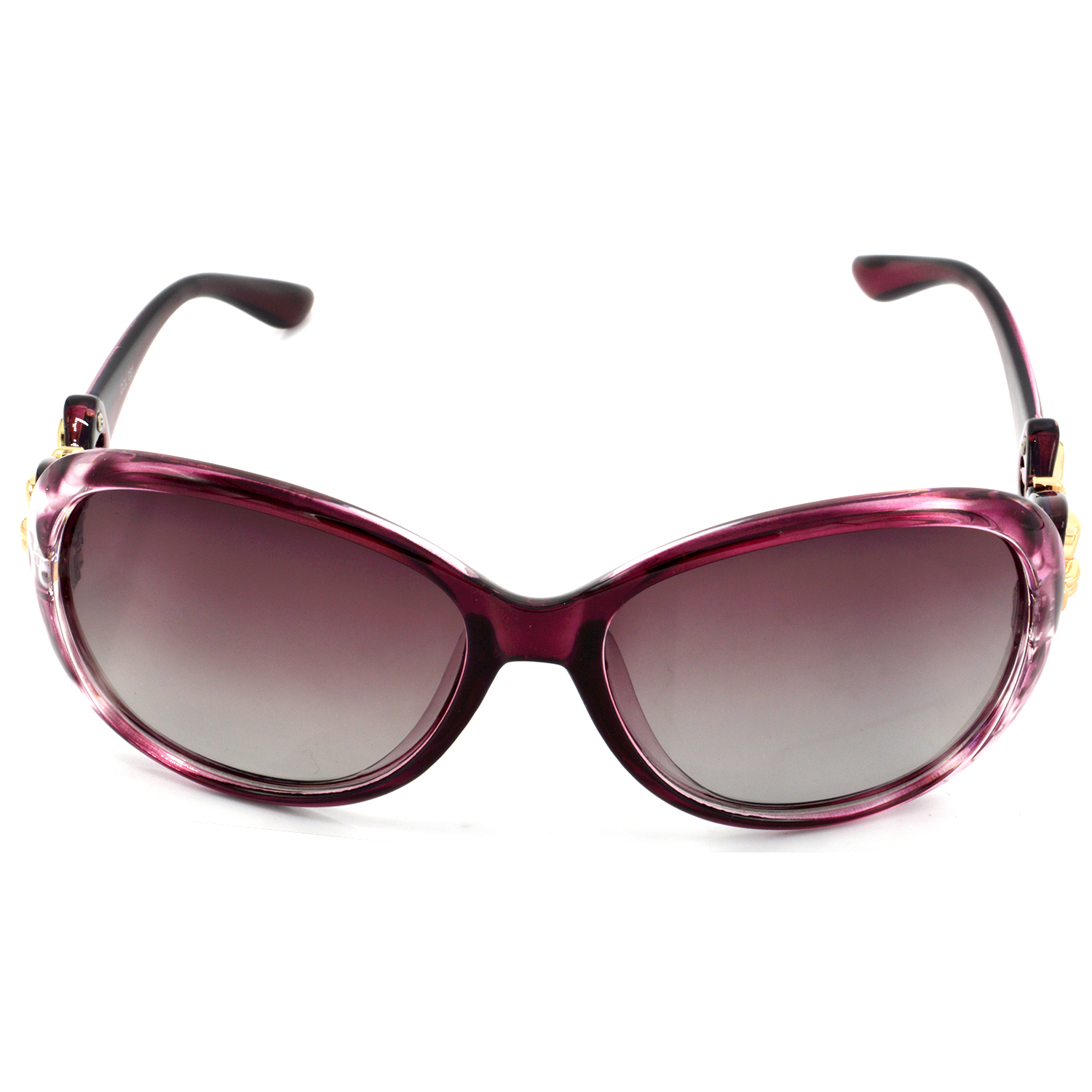 Hrinkar Polarized & UV Protection Classy Pink Rectangular Goggles For Women - HRS443-PNK-PNK - Image 2