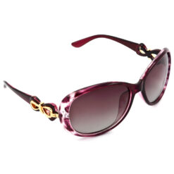 Hrinkar Polarized & UV Protection Classy Pink Rectangular Goggles For Women - HRS443-PNK-PNK