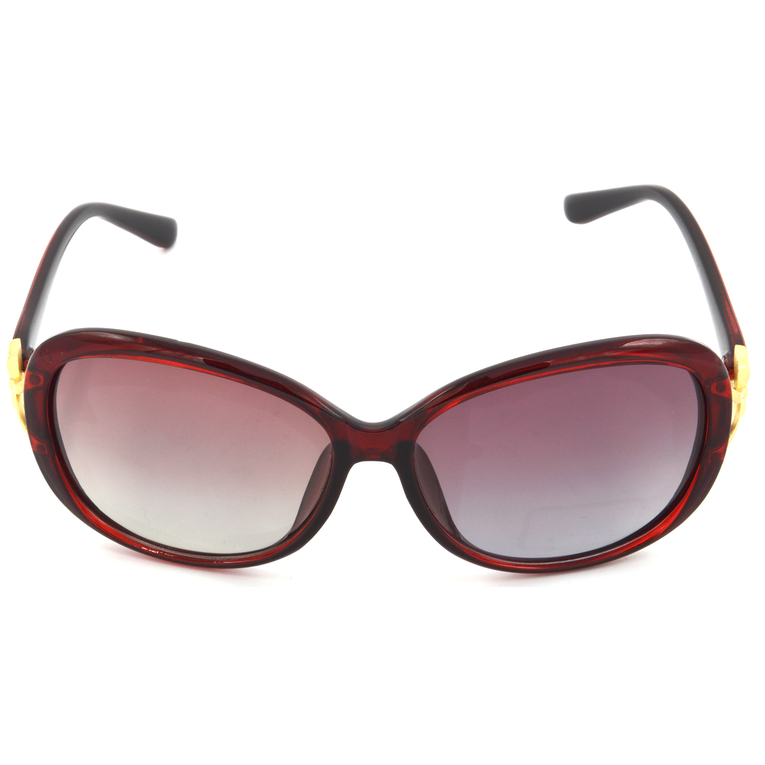 Hrinkar Polarized & UV Protection Elegant Pink Rectangular Goggles For Women - HRS444-RD-PNK - Image 2