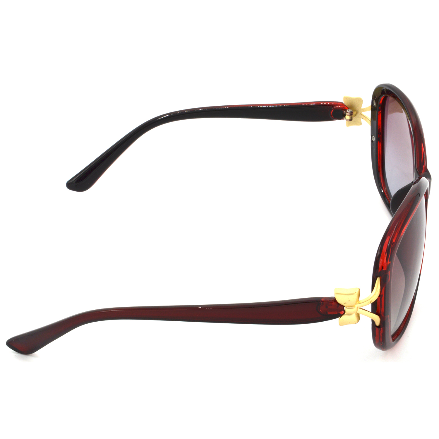 Hrinkar Polarized & UV Protection Elegant Pink Rectangular Goggles For Women - HRS444-RD-PNK - Image 3