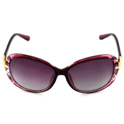 Hrinkar Polarized & UV Protection Modish Pink Rectangular Sunglasses For Women - HRS444-RDCLR-PNK - Image 2