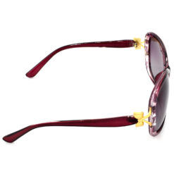 Hrinkar Polarized & UV Protection Modish Pink Rectangular Sunglasses For Women - HRS444-RDCLR-PNK - Image 3