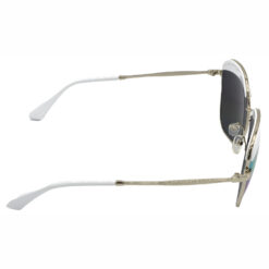 Hrinkar Mirrored & UV Protection Stylish Multicolor Pilot Goggles For Men & Women - HRS460-WT-GRY-MLT - Image 3