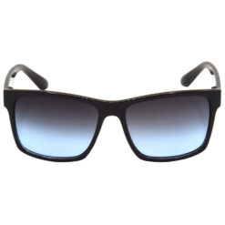 Alternative view of Hrinkar Gradient & UV Protection Elegant Blue Rectangular Goggles For Men & Women - HRS468-BK-BU