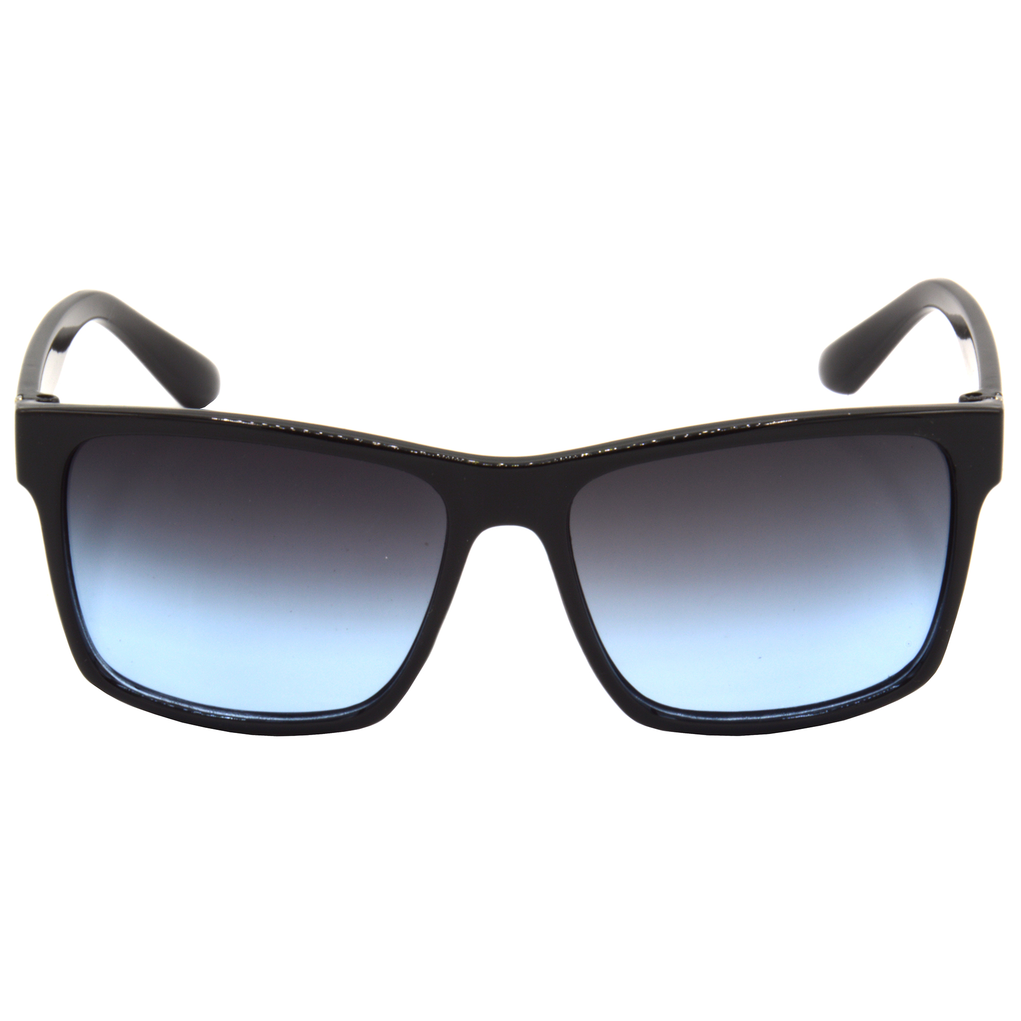 Hrinkar Gradient & UV Protection Elegant Blue Rectangular Goggles For Men & Women - HRS468-BK-BU - Image 2