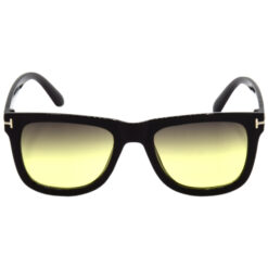 Hrinkar Gradient & UV Protection Trendy Pink Rectangular Sunglasses For Men & Women - HRS469-BK-YLW - Image 2