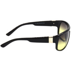 Hrinkar Gradient & UV Protection Stylish Yellow Sports Sunglasses For Men & Women - HRS471-BK-YLW - Image 3