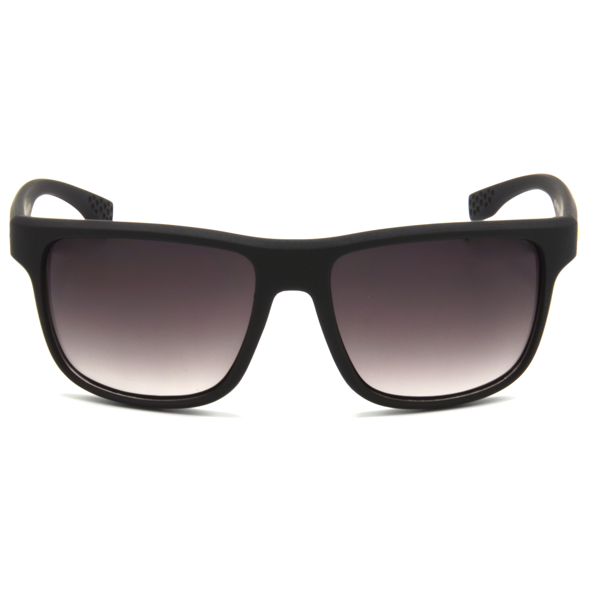 Hrinkar Gradient & UV Protection Elegant Grey Rectangular Goggles For Men & Women - HRS472-BK-GRY - Image 2