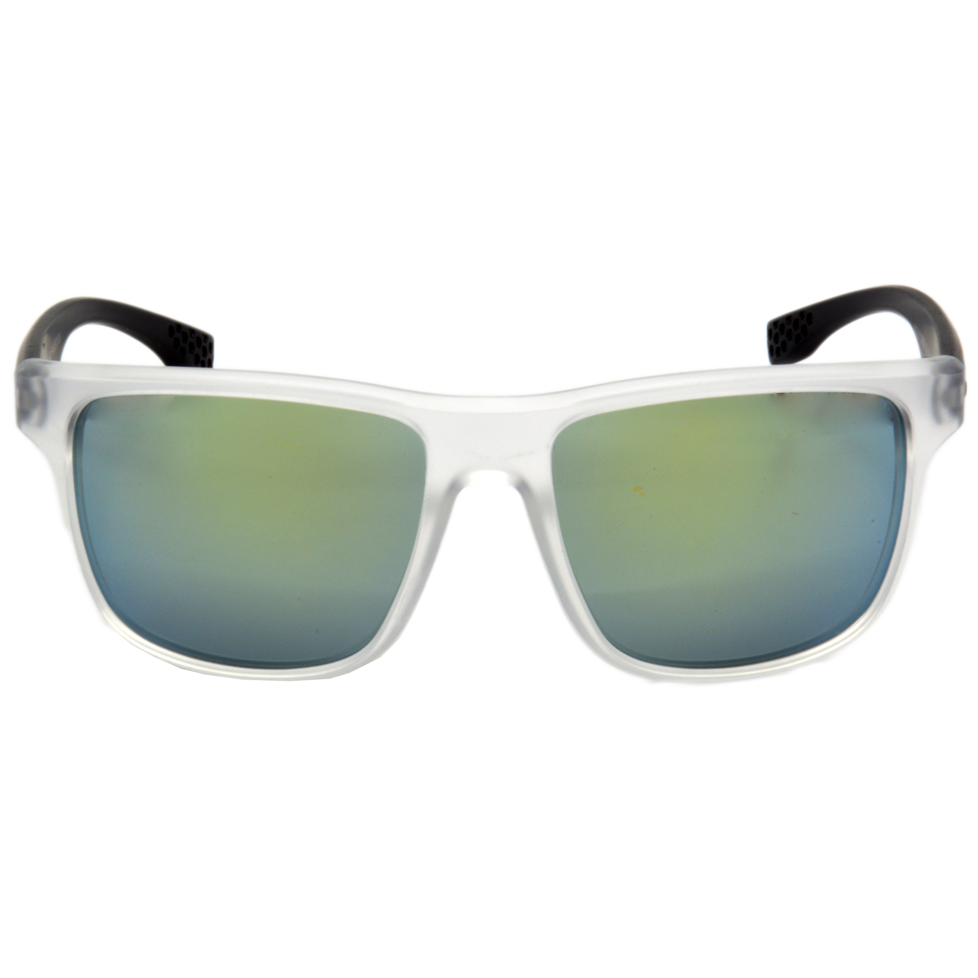 Hrinkar Mirrored & UV Protection Classy Silver Rectangular Sunglasses For Men & Women - HRS472-WT-GLD - Image 2