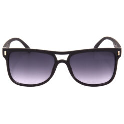 Hrinkar Gradient & UV Protection Classy Grey Rectangular Shades For Men & Women - HRS486-BK-GRY - Image 2