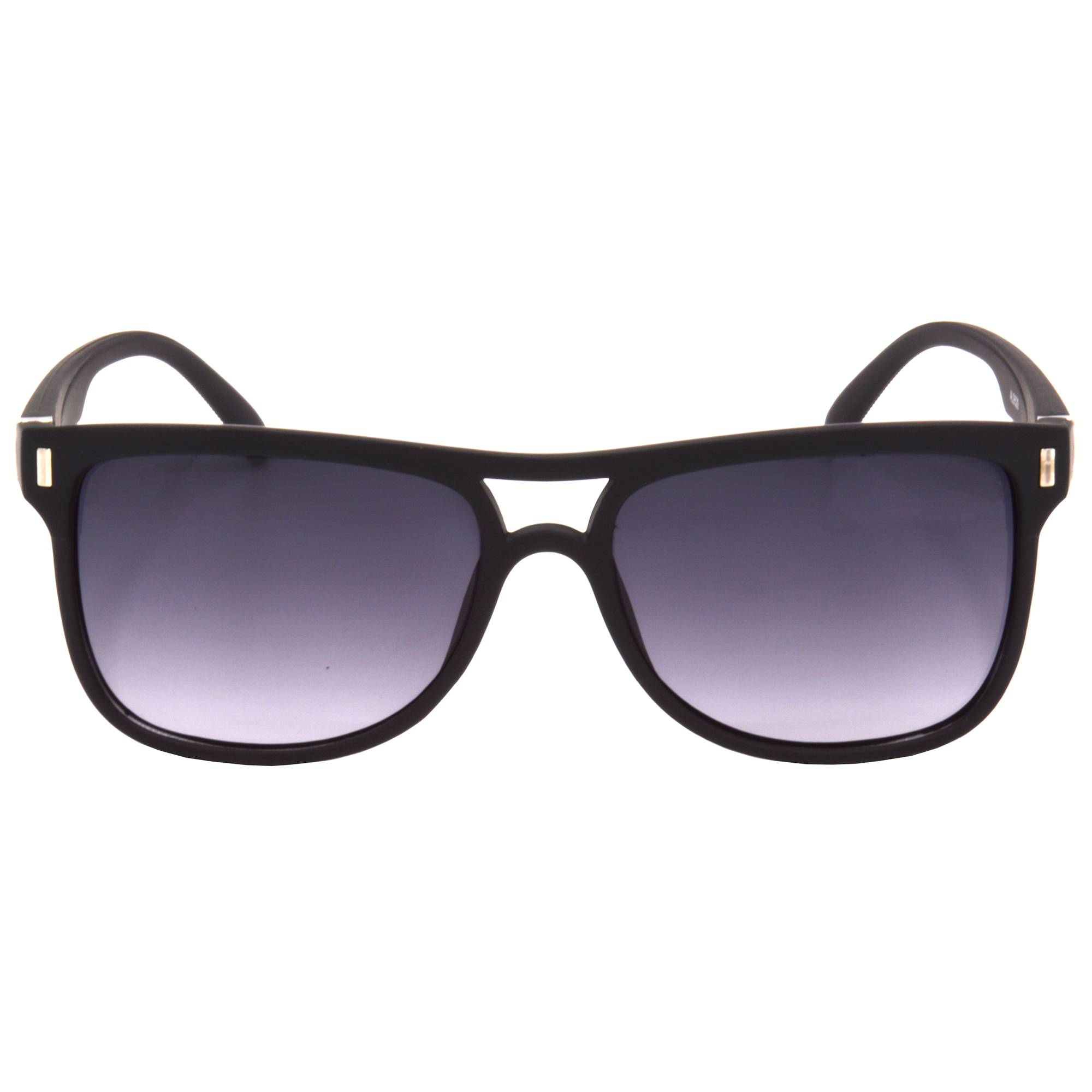 Hrinkar Gradient & UV Protection Classy Grey Rectangular Shades For Men & Women - HRS486-BK-GRY - Image 2