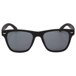 Hrinkar UV Protection Stylish Black Rectangular Sunglasses For Men & Women - HRS487-BK-BK - Image 2