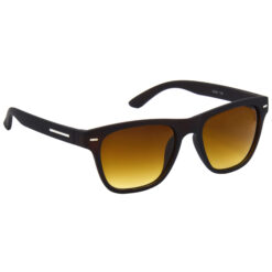 Hrinkar Gradient & UV Protection Elegant Multicolor Rectangular Shades For Men & Women - HRS487-BWN-BWN-CLR