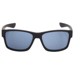 Hrinkar UV Protection Trendy Black Rectangular Sunglasses For Men & Women - HRS488-BK-BK - Image 2