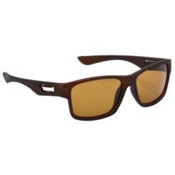 Hrinkar UV Protection Stylish Brown Rectangular Shades For Men & Women - HRS488-BWN-BWN