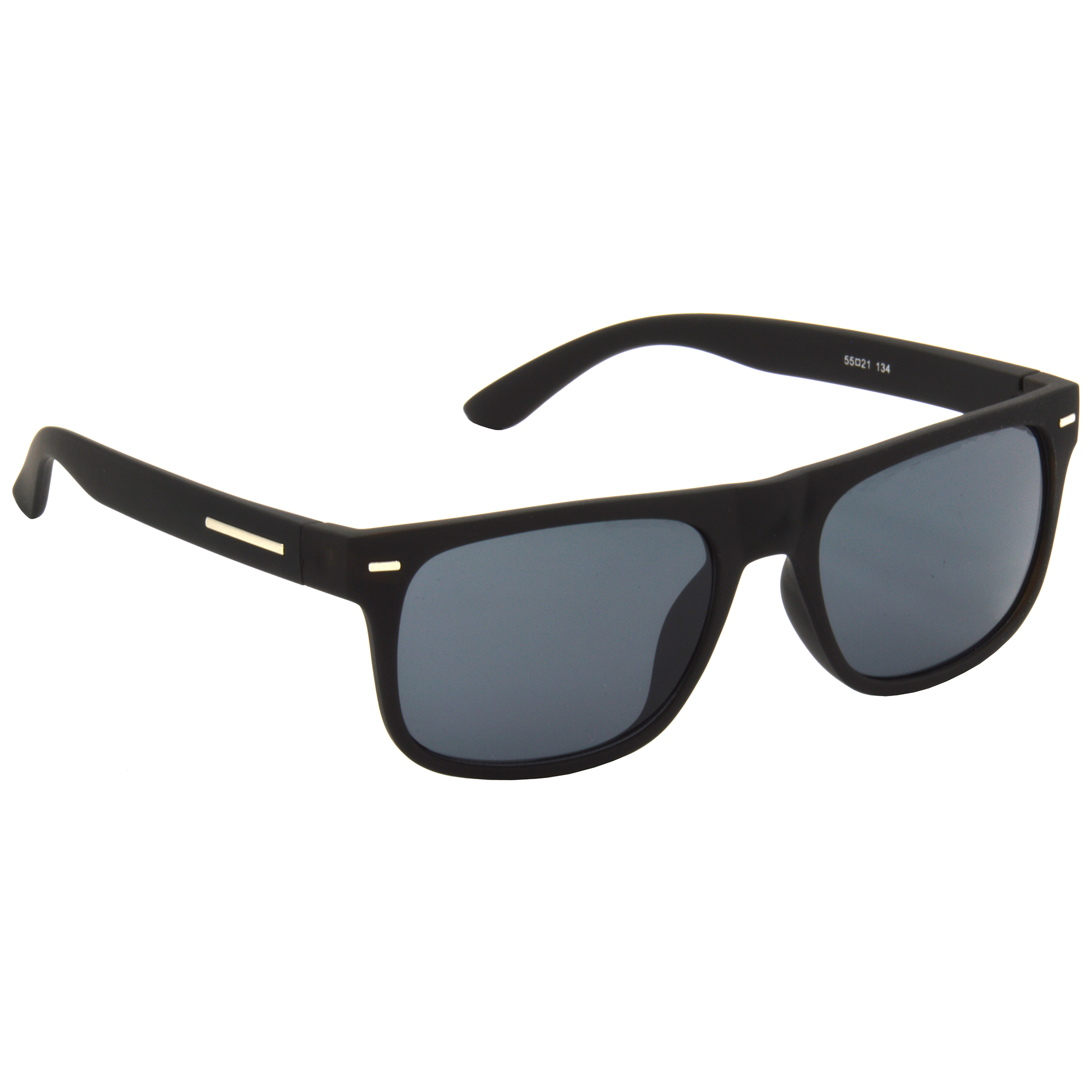 Hrinkar Gradient & UV Protection Classy Black Wayfarer Shades For Men & Women - HRS489-BK-BK