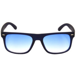 Alternative view of Hrinkar Gradient & UV Protection Elegant Blue, Clear Wayfarer Sunglasses For Men & Women - HRS489-BU-BU-CLR